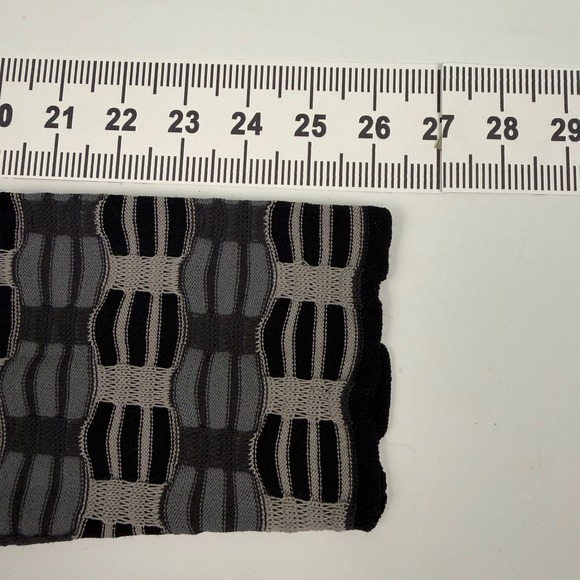 Pendleton Women's L Cardigan Black Grey Cityscape Knit Button Long Sleeve - Picture 10 of 10